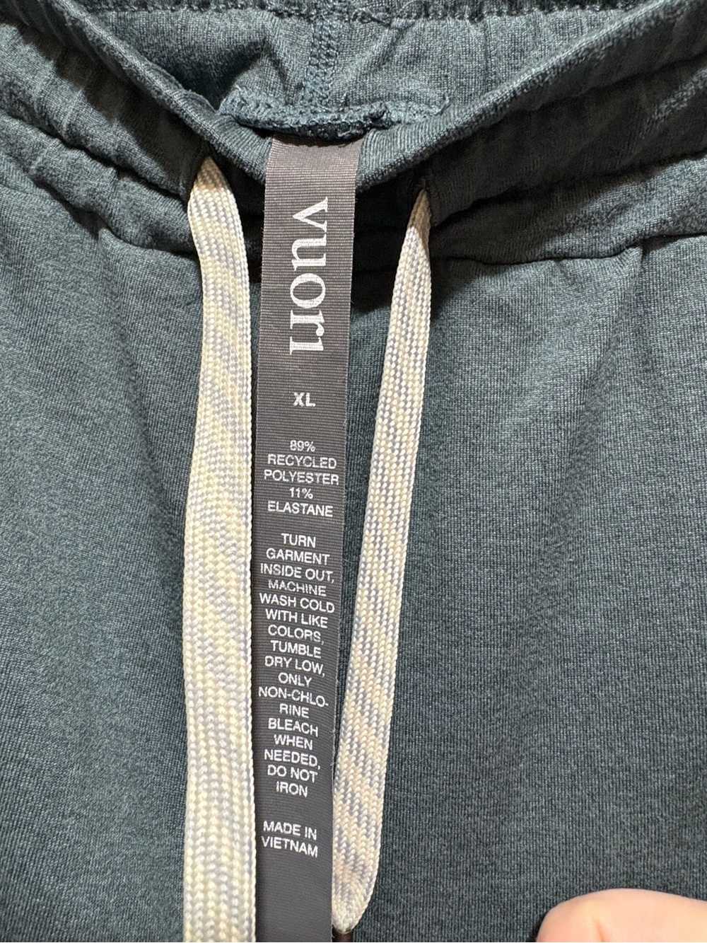 Vuori Women’s Slate Blue XL Performance Joggers - Picture 5 of 6